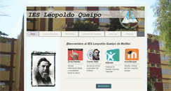 Desktop Screenshot of iesleopoldoqueipo.com